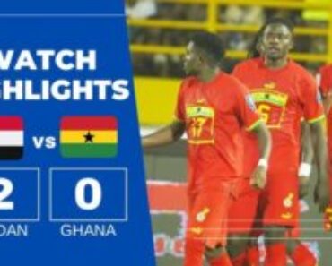 Sudan beat Ghana by 2 Goals Highlights